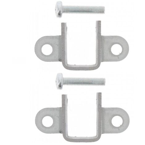 2x Support d'arbre de volet roulant pour axe carré de 16mm mâle avec vis de verrouillage anti relevage Accesoire Store Fenêtre Fixation Embout Coussinet