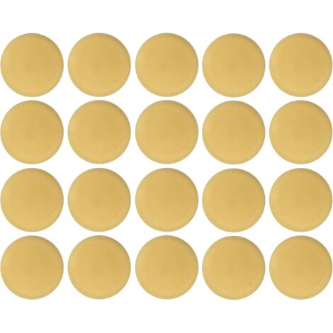 20x Cache vis capuchon torx T25 Protection Bouchon Recouvrement Meuble, pin