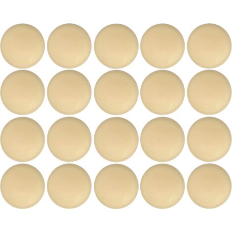 Cyclingcolors – Lot de 20 cache-vis torx T25 – Protection bouchon recouvrement pour meubles – Diamètre 13,5 mm – Installation facile