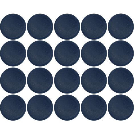 Cyclingcolors – Lot de 20 cache-vis torx T25 – Diamètre 13,5 mm – Protection contre poussière et humidité – Finition élégante pour meubles