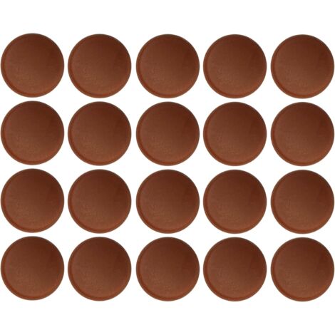 20x Cache vis capuchon torx T25 Protection Bouchon Recouvrement Meuble, calvados