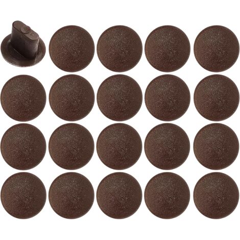 LouMaxx Aimant Magnétique fort - Lot de 10 Pièces en Marron