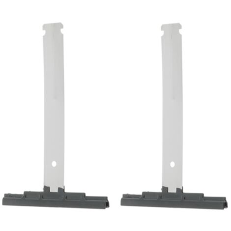 2x Attache tablier souple de volet roulant en acier inoxydable fendue en bout à clipper longueur 147mm pour lames d'épaisseur 7 à 9mm Ressort Fenêtre Suspension Fixation (1/5)