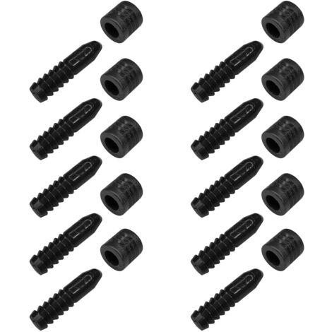 Cyclingcolors – Goupille de guidage centrage en plastique mâle-femelle – Longueur 26mm – Diamètre 6,1mm – Pour étagères coulissantes et rallonges de table