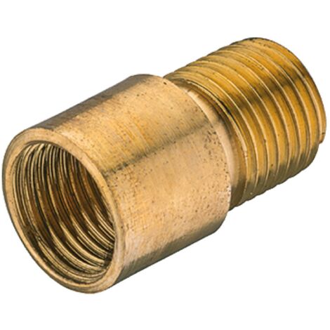 Rallonge de 5 à 10mm pour judas de porte en laiton Visionneuse Extension Sécurité Domicile Cache Optique Universel, Ø12mm