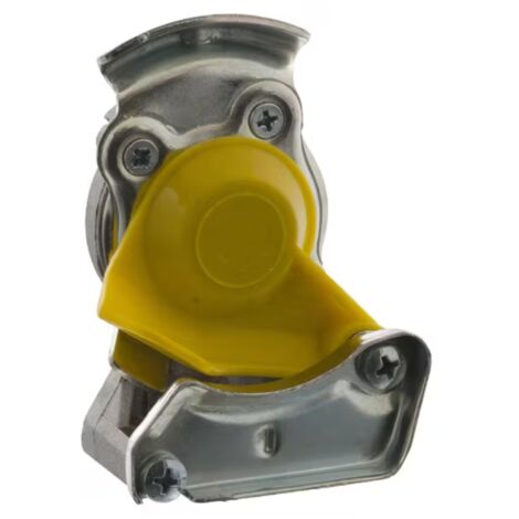 Tête d'accouplement attelage ouverte M22x1.5 pour freinage application côté remorque Raccord Voiture Camion Tracteur (1/3)