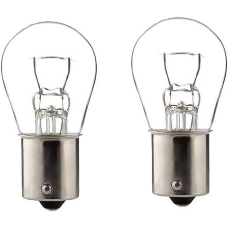 2x Ampoule BA15S 25W 24V camion fourgon voiture tracteur véhicule agricole réparation changement éclairage lumière
