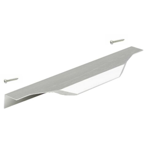 Cyclingcolors – Poignée de meuble en aluminium imitation acier inoxydable 160mm – Vis incluses – Design moderne pour placards et tiroirs