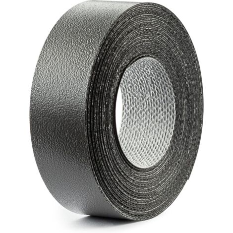Bande de chant 21mm x 5m en mélaminé thermocollant épaisseur 0,5mm facile à appliquer Bricolage Ruban Panneau Plan de travail Bois, basalte