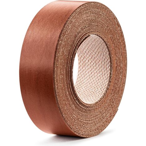 Bande de chant 21mm x 5m en mélaminé thermocollant épaisseur 0,5mm facile à appliquer Bricolage Ruban Panneau Plan de travail Bois, poire