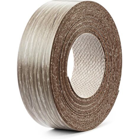 Bande de chant 21mm x 5m en mélaminé thermocollant épaisseur 0,5mm facile à appliquer Bricolage Ruban Panneau Plan de travail Bois, chêne sonoma tabac