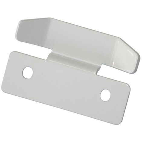 Butée centrale de jalousie ou persienne en aluminium laqué blanc fixation haute ou basse Fenêtre Volet Fermeture
