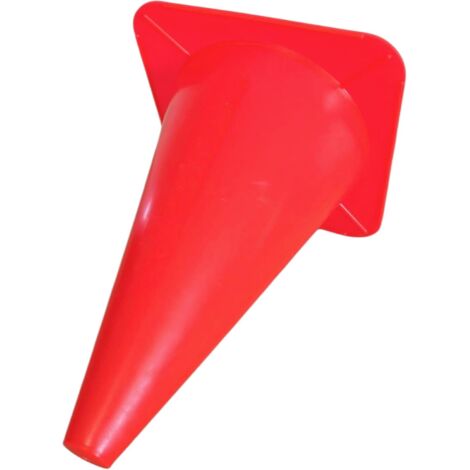 Lot De 10 Cônes D'entraînement Multicolores – Plastique PE, Pour Football, Moto, Parcours Agility