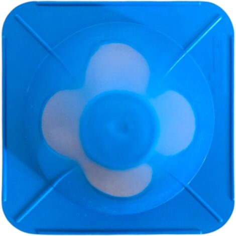 Cône De Signalisation 24 Cm - Plastique Souple, Base Carrée 17 Cm, Pour Sport, Agility, Marquage Temporaire - Bleu