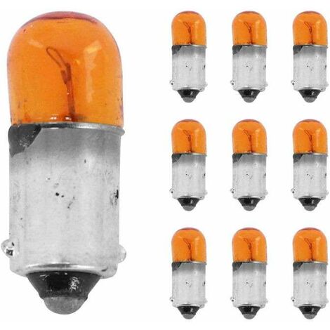 Ampoule LED BA9S Pour éclairage Intérieur Auto - Compatible 6V/12V/24V, Blanc Ou Blanc Chaud, Lot De 2 à 50 (marque Ruiandsion)