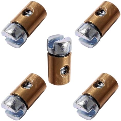 5x serre câble cable 4 x 5.6 mm usage universel fixation serrage arrêt butée