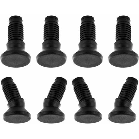 Cyclingcolors – Lot de 8 embouts rentrants orientables 30 mm – Diamètre extérieur 16 mm – Pour perçage dans espaces restreints – Compatible perceuses standards