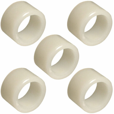 Cyclingcolors – Lot de 5 coussinets entretoise 15 x 20 x 15 mm – Nylon 6.6 – Rigidité et résistance au frottement – Pour applications techniques