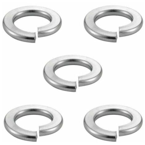 5x Rondelle frein grower 10mm DIN 127 B acier inoxydable A2