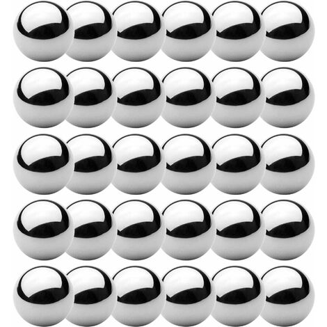 30x billes acier 3/16 (4.76mm) haute précision universel roulement cage à bille