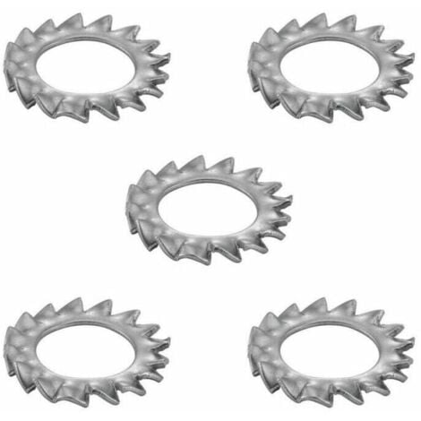 5x Rondelle éventail 3mm série AZ DIN 6798 A acier inoxydable A2
