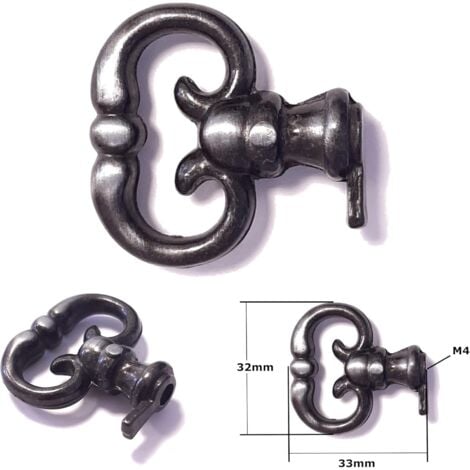 fausse clé de meuble anglaise vieux fer ancien serrure décoration rustique vintage clef