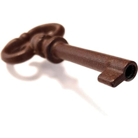 clé de meuble anglaise rouille ancien serrure décoration rustique vintage clef