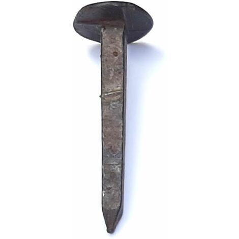 10x clou décoratif vintage diamètre 10mm x longueur 30mm acier fer aspect bronze ancien rustique meuble pointe
