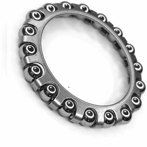 2x roulement cage à billes vélo acier 28mm 39mm 15 billes 4,76mm universel direction vélo bricolage