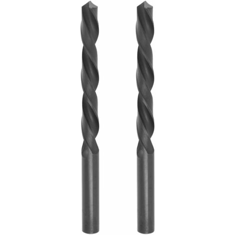 2x foret à métaux HSS laminé acier rapide bricolage outil perçeuse universel, Ø2,5mm (1/2)