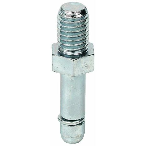 Cyclingcolors – Axe de roulette de meuble M10 – Acier – Fixation goupille goujon – Charge maximale 150kg – Pour sols durs et meubles lourds