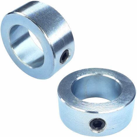 Cyclingcolors – Lot de 2 bagues d'arrêt 8x16x8mm – Acier zingué – Norme DIN 705 – Butée mécanique pour serrage axe rotation – Qualité industrielle