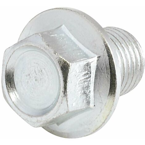 Bouchon de vidange M12x1,5 longueur H = 17 clé de 13mm fileté carter huile bite de transmission tracteur camion voiture (1/2)
