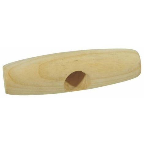 Poignée bois en T avec trou ouverture conique pour manche outils de jardin pioche pelle beche canne râteau balai hache louchet faux