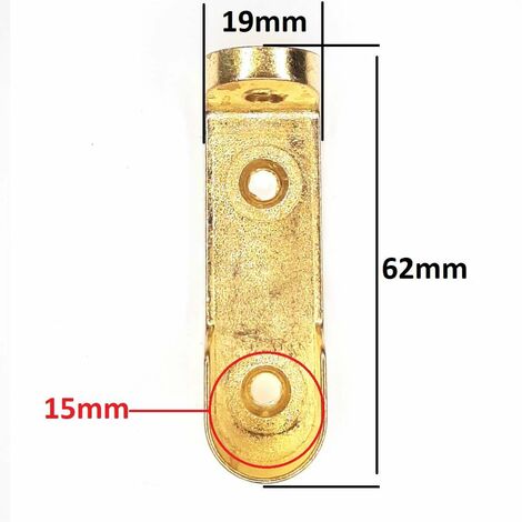 TRINGLE - EMBOUT TRINGLE,W2--Supports de tringle à rideau Double en