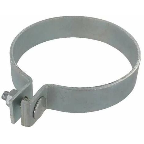 Collier pot échappement universel 89-91mm tracteur tuyau tube acier fixation support serrage à vis voiture véhicule