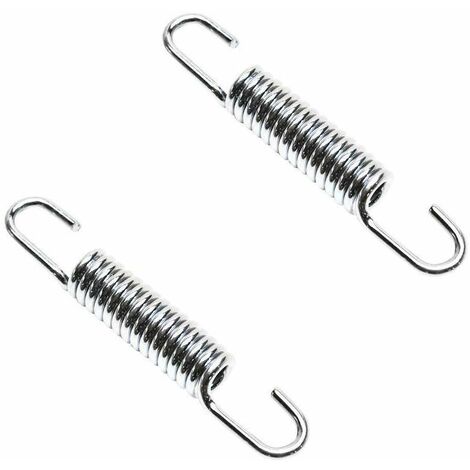2x ressort de pot échappement longueur 65mm tracteur tondeuse moto mobylette scooter AM6 minarelli