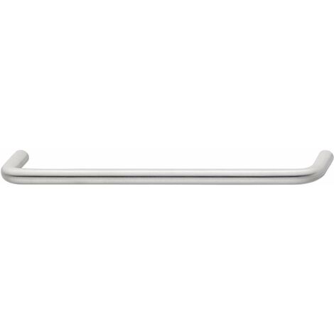 Cyclingcolors – Poignée de meuble 362mm – Entraxe 352mm – Acier chromé mat – Pour placards et étagères cuisine salle de bain – Largeur 35mm