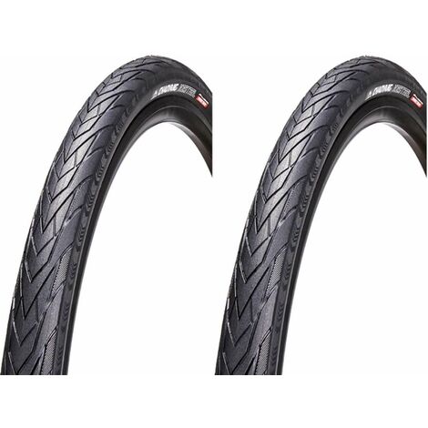 2x Pneu vélo 700x35C (37-622) 28 x 1 5/8 x 1 3/8 noir universel VTT VTC tout terrain cross country trekking