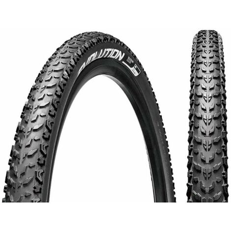 2x Pneu vélo 24x1.95 (47-507) à crampon noir universel VTT VTC tout terrain cross country