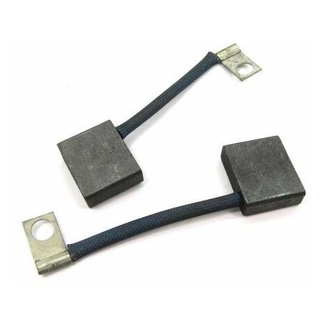 Lot De 2 Balais De Charbon Dynamo 6,3 X 19 X 15,8 Mm 7H5028 USB103 Compatible Lucas