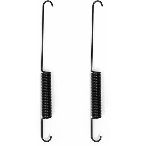 2x Ressort de traction de rappel en acier à double crochet béquille scooter moto cyclomoteur Kreidler, 1x8x114mm