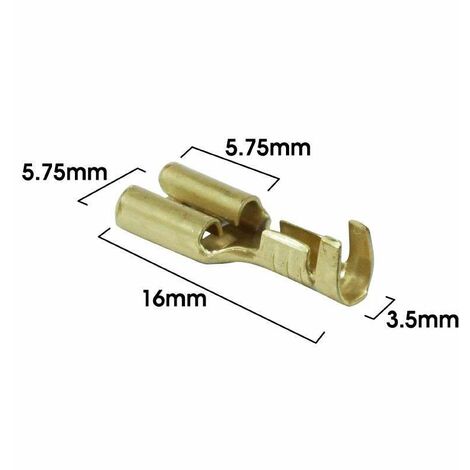 Connecteur Pour Moyeu Dynamo Cyclingcolors – Cosse Indicateur De Polarité – Compatible Shimano DH / DHC / DHS – Pour Vélo, VTT, Ville, Singlespeed