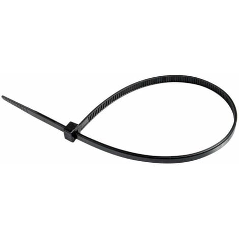 EUMAYES 100 Pièces Collier De Serrage Plastique Noir Grande Taille 500 Mm X 9 Mm Serre Câble Rislan Serflex Noir Large D'Attaches De Câble Nylon Resistant UV Cable Zip Ties