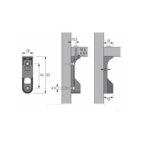Support Tringle Penderie Azlanway - 8 Pièces Alliage Zinc - Fixation Murale Ou Dressing