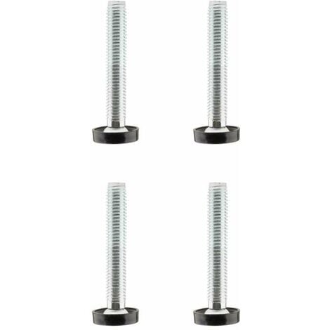 Ventouse à long réglage réglable M8 pour table de meuble et pieds de  chaise, longueur de vis 1.8 cm, diamètre de 3,5 cm, 5pcs / paquet