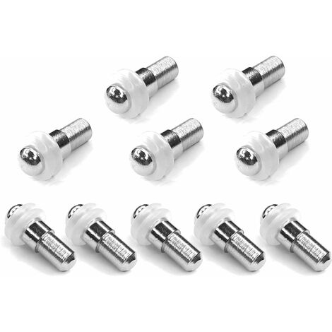 Qualité & Prix Supports d'étagère Blanc | 10 mm | 20 pièces Acheter