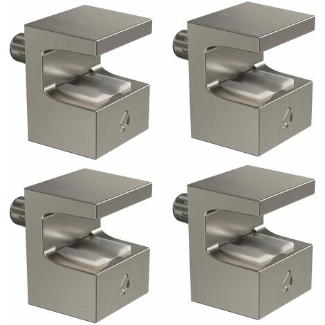 Lot De 10 Taquets D’étagère – Métal Cranté – 5 Mm – Pour Placard, Rangement Modulable