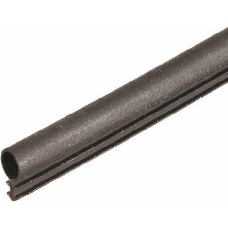 Joint d'isolation silicone sanitaire Ø4mm pour portes intérieures et fenêtres profil d'étanchéité Deventer Calfeutrage Garniture Isolant Protection Economie, noir 1 mètre