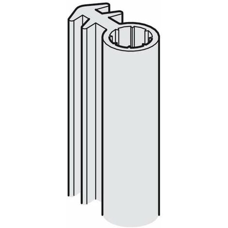Joint d'isolation silicone sanitaire Ø4mm pour portes intérieures et fenêtres profil d'étanchéité Deventer Calfeutrage Garniture Isolant Protection Economie, noir 1 mètre